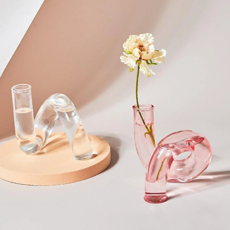 Glass Vase Candle Holders -  - #tag1#
