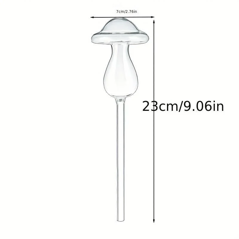 Glass Watering Mushroom -