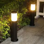 GleamGuard garden lawn light made of stainless steel