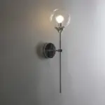 GlimmerNord Scandinavian modern glass wall light