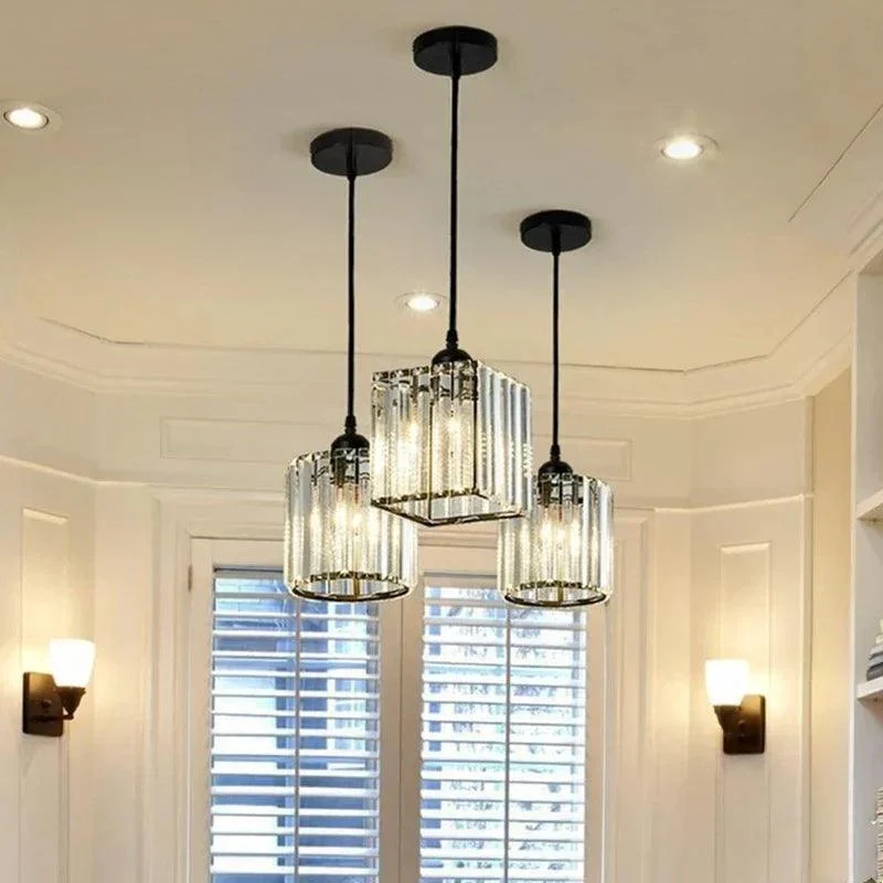 GlinsterLight - Elegant K9 Crystal Pendant Lamp -  - #tag1#
