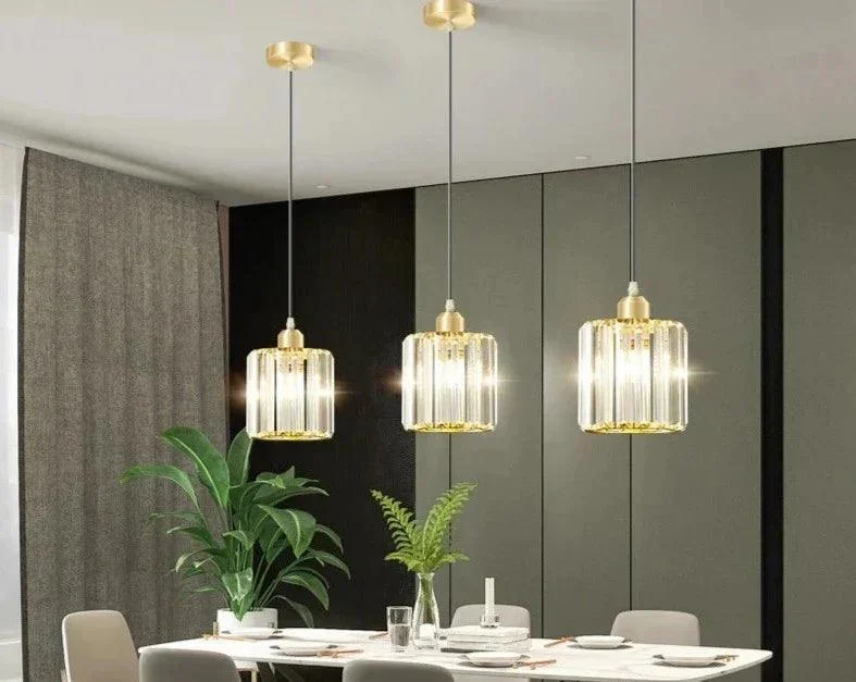 GlinsterLight - Elegant K9 Crystal Pendant Lamp -  - #tag1#
