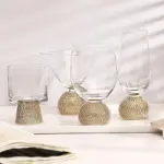 Glitering Crystal Ball Hand Crafted Glass