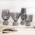 Glitering Crystal Ball Hand Crafted Glass