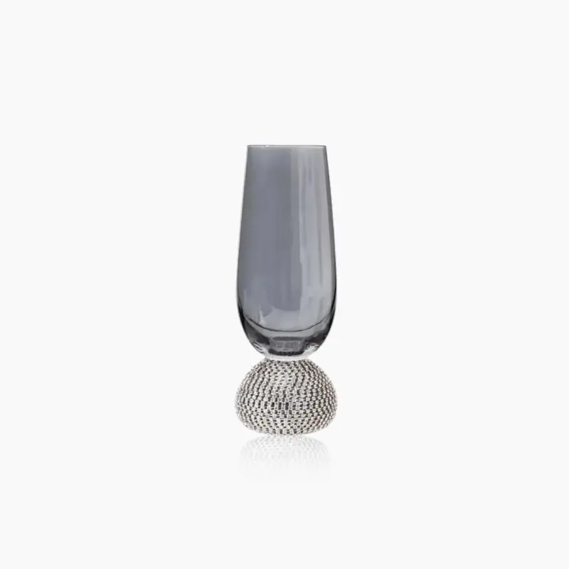 Glitering Crystal Ball Hand Crafted Glass