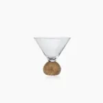 Glitering Crystal Ball Hand Crafted Glass