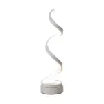 GloBulb Modern Table Lamp with LED Spiral Design tag1