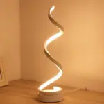 GloBulb Modern Table Lamp with LED Spiral Design tag1