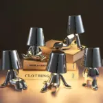 GloRay Multifunctional table lamp with dimming function tag1