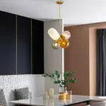 GloedGlimmer Pendant Lamp with Glass Ball tag1