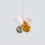 GloedGlimmer Pendant Lamp with Glass Ball tag1