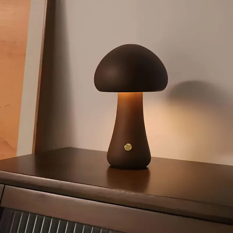 GloeiMush EinzigartigeKabellosePilzlampe WarmesLED LichtfurGemutlicheAtmosphare7