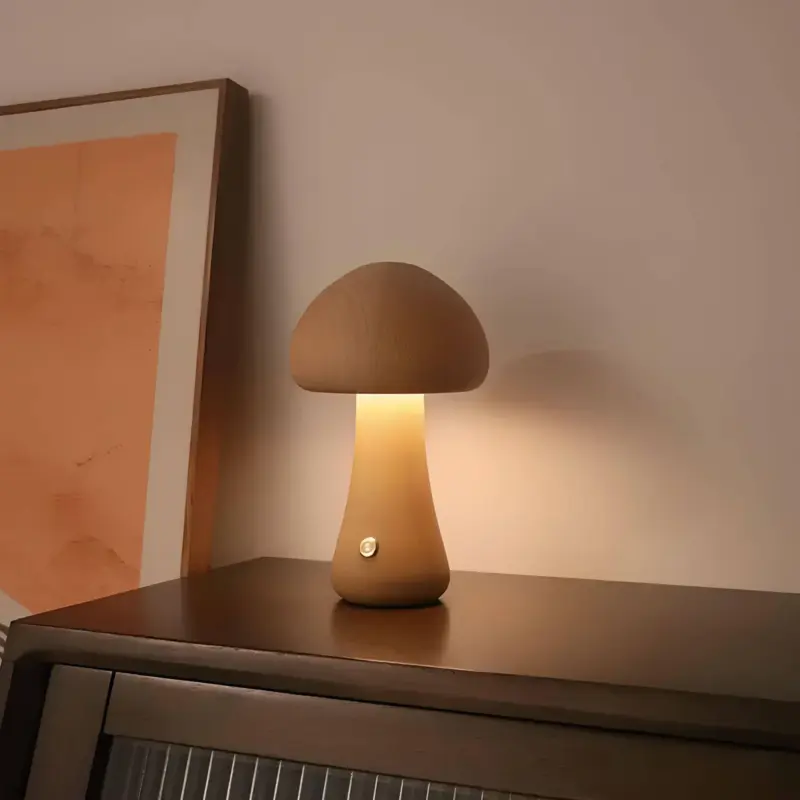 GloeiMush EinzigartigeKabellosePilzlampe WarmesLED LichtfurGemutlicheAtmosphare9