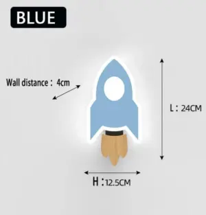 GlowFantasy - LED Wall Lamp for Children's Room