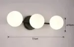 GlowFrame LED wall lights for indoor use