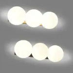 GlowFrame LED wall lights for indoor use