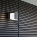 GlowGuard Modern LED wall light for outdoors