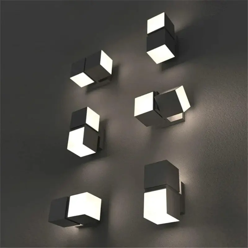 GlowGuard Modern LED wall light for outdoors