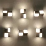 GlowGuard Modern LED wall light for outdoors