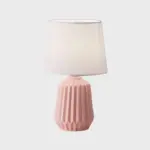 GlowLite Table lamp with conical fabric shade tag1