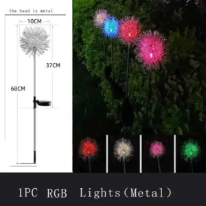 GlowSeed - dandelion lawn light for outdoor use