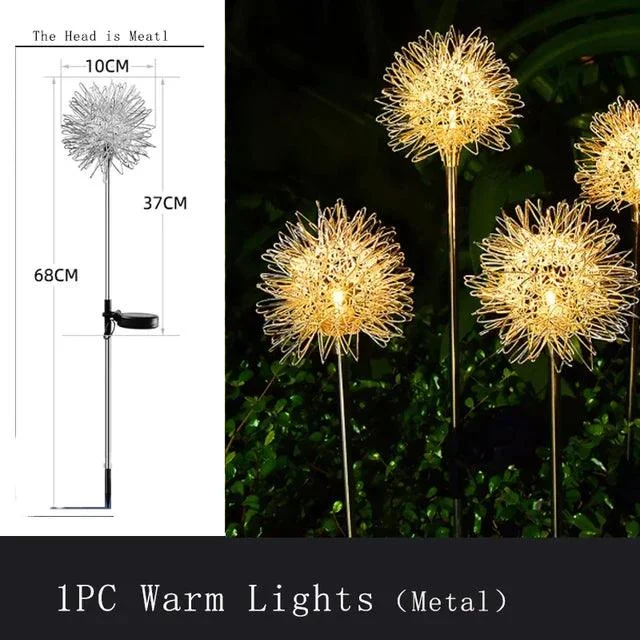 GlowSeed - dandelion lawn light for outdoor use -
