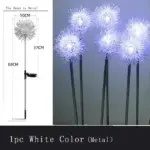 GlowSeed dandelion lawn light for outdoor use