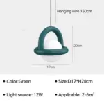 GlowSphere Radiant LED Pendant Lamp tag1