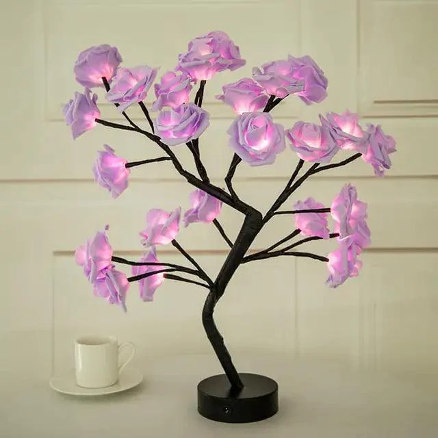 Glowing Rose Tree - Homeko