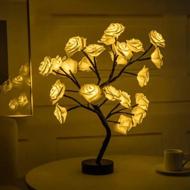 Glowing Rose Tree - Homeko