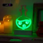Glowing Halloween Decoration tag1