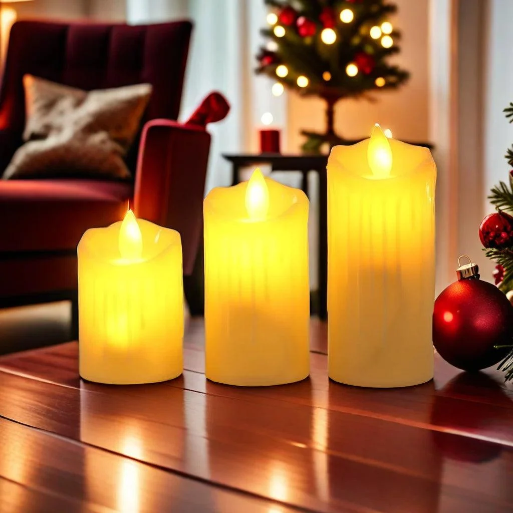 Glowly | Realistic Flameless Candle Set -  - #tag1#