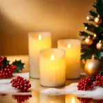 Glowly Realistic Flameless Candle Set tag1