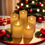 Glowly Realistic Flameless Candle Set tag1