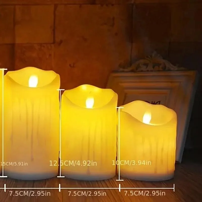 Glowly | Realistic Flameless Candle Set -  - #tag1#