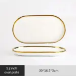 Gold Rim Dinnerware Decorfaure