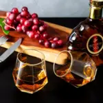 Gold RimmedDiamond ShapedGlassSet Homeko1