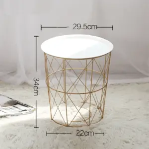 Tamika - Creative Metal Storage Golden