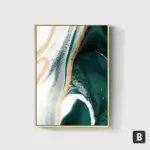 Gold and Green Foil Decorfaure