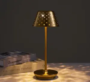 Rechargeable Table Lamp with Wireless Luxury