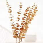 Gold Artificial Eucalyptus Leaf