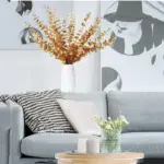 Gold Artificial Eucalyptus Leaf