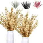 Gold Artificial Eucalyptus Leaf