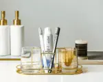 Gold Bathroom Set tag1