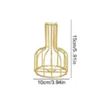 Gold Cage Vase