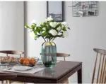 Gold Foil Flower Vase