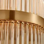 Gold Indoor Living Room Crystal Wall Lamp tag1