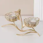 Gold Nest Candle Holder tag1