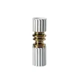 Gold Plated Ceramic Vase