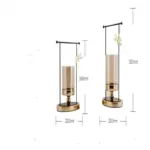 Golden Iron Candle Holder Decorfaure